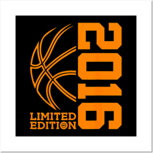 8Th Birthday Basketball Limited Edition 2016 Posters and Art